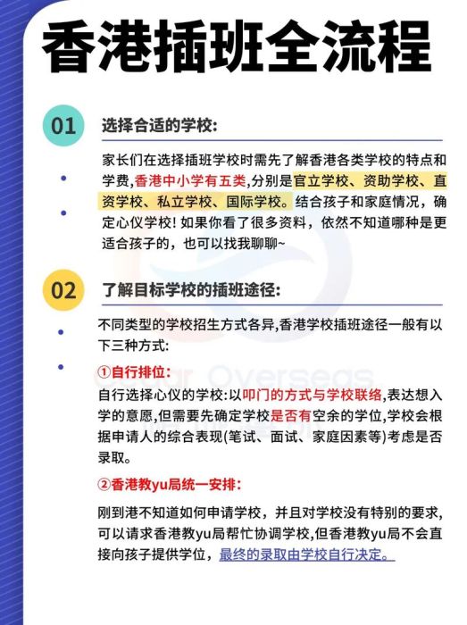 香港中小学插班照片指南 2024最新规格与常见问题