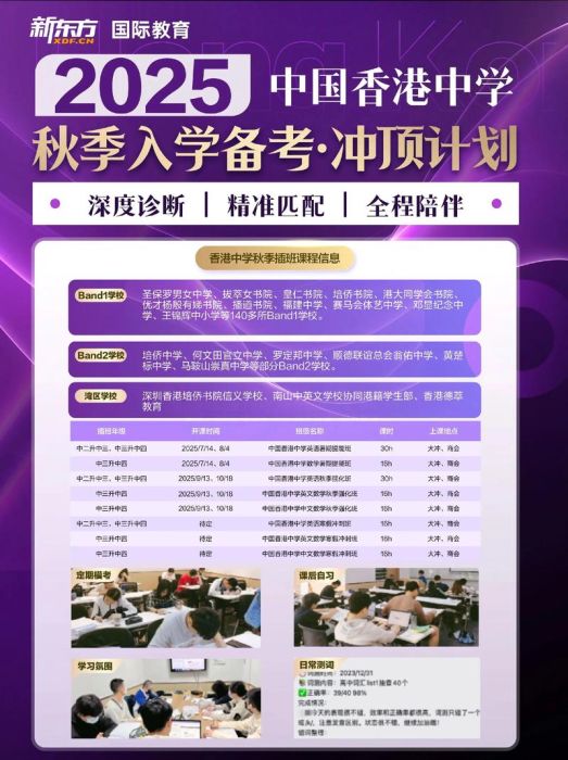 香港中学插班英语准备 成绩要求与提升方案