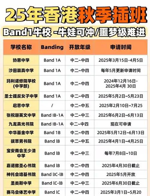 香港中学插班申请表模板下载及常见问题解答