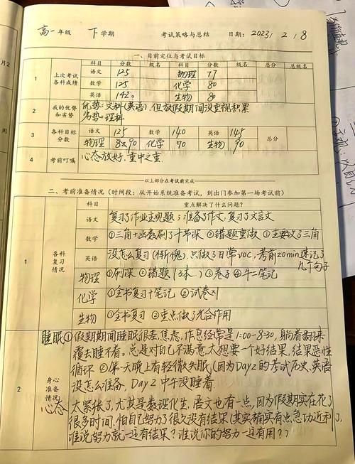 中二插班考试试卷分析 高效提分技巧